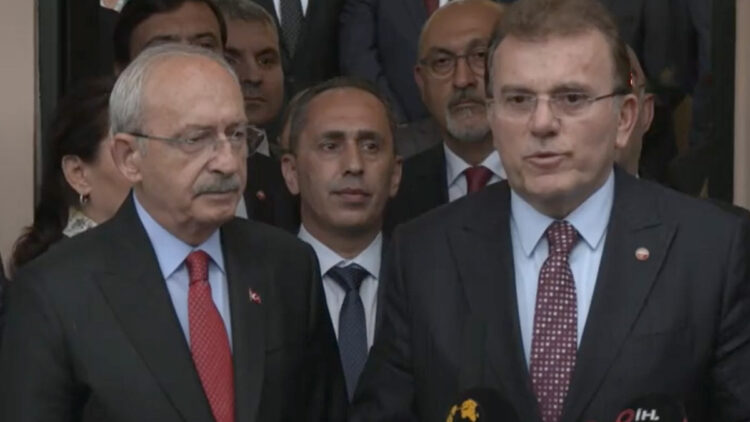 Kılıçdaroğlu ve Öz görüşmesi sona erdi