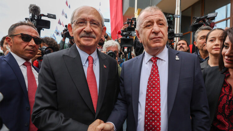 Kemal Kılıçdaroğlu Ümit Özdağ görüşmesi sona erdi