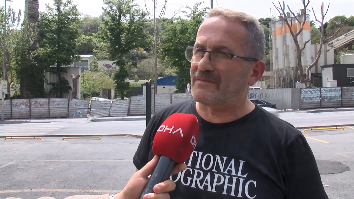 Şişli'deki Maçka Parkı çevresinde toz tepkisi