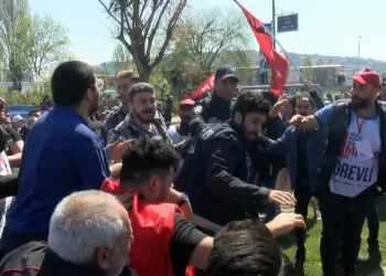Maltepe'de 1 mayıs kutlamalarına polis müdahalesi