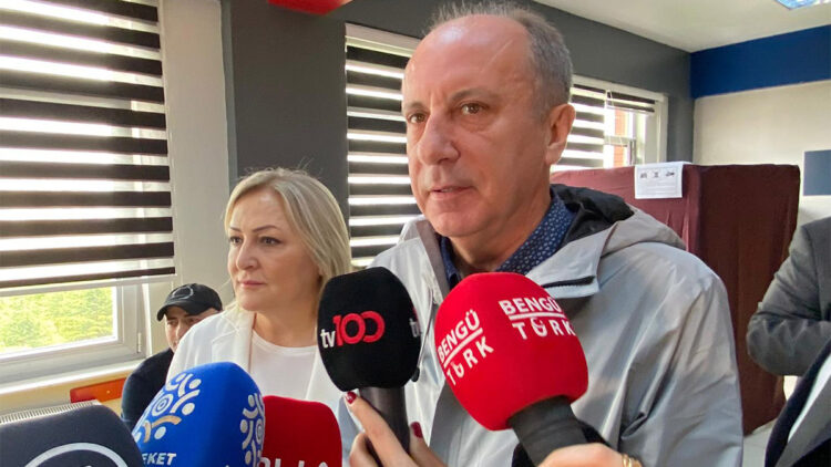 Muharrem İnce Ankara'da oyunu kullandı