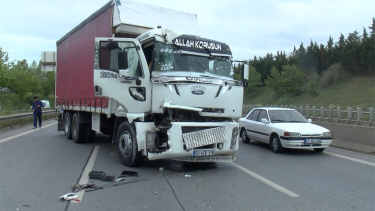 Pendik'te aynı yerde iki ayrı kaza