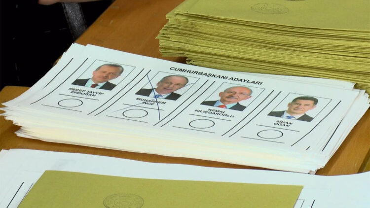 Muharrem İnce'ye çarpı işareti tartışması