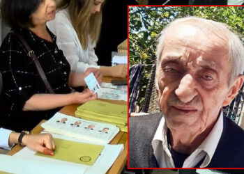 Oy kabininde kalp krizi geçirip öldü