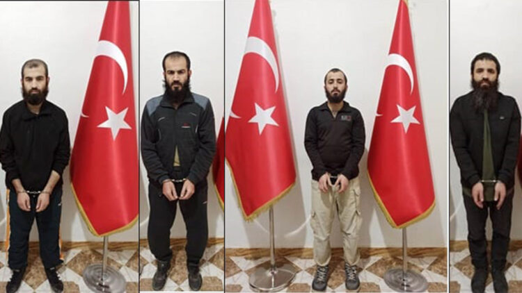 MİT'ten Suriye'de operasyon; 4 terörist yakalandı