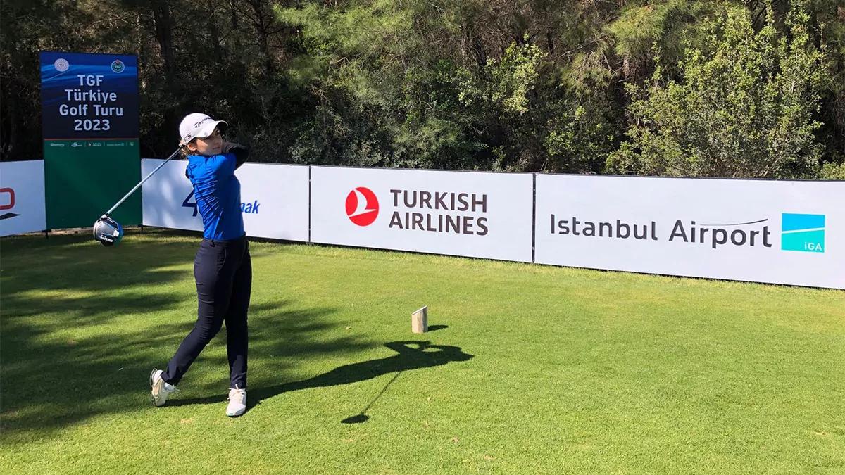 Tgf türkiye golf turu a ve b kategorisi müsabakaları oynandı