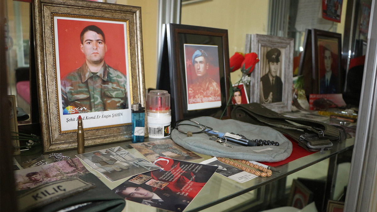 Şehit Müzesi'nde, şehitlerin anısı yaşatılıyor