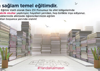 Türk Eğitim Vakfı'ndan afet bölgesinde prefabrik okul