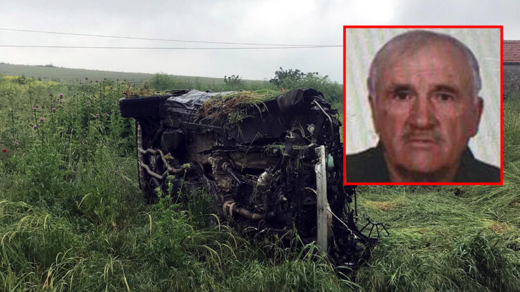 Cip yayaya çarpıp takla attı; 1 ölü, 1 yaralı