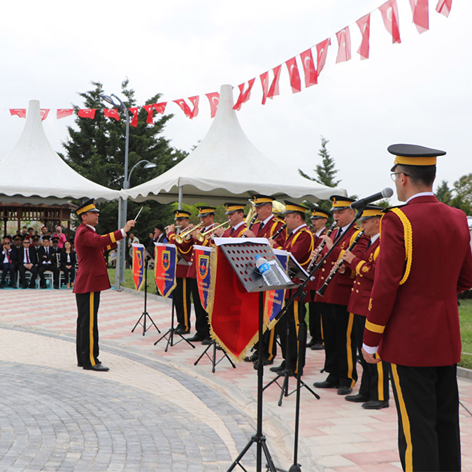 Van'da askeri bando takımı konseri ilgi gördü