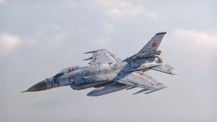 F-16 uçakları hava kuvvetleri komutanlığı'na teslim edildi