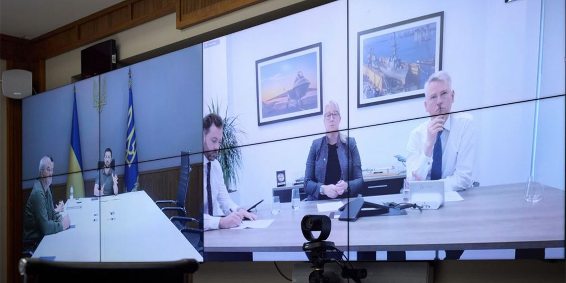 Zelenski, İngiliz savunma şirketi BAE Systems temsilcileriyle görüştü