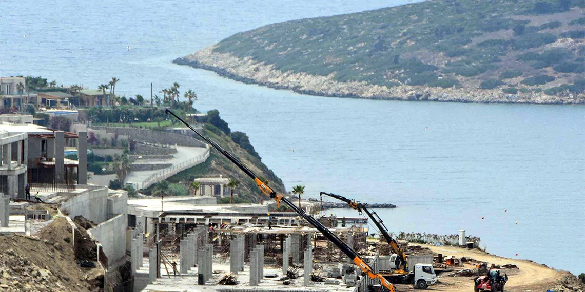 Bodrum'da inşaat yasağına uyulmadı