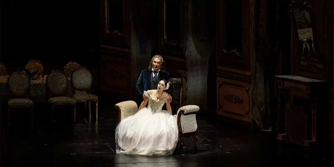 La traviata operası akm'de sahnelendi