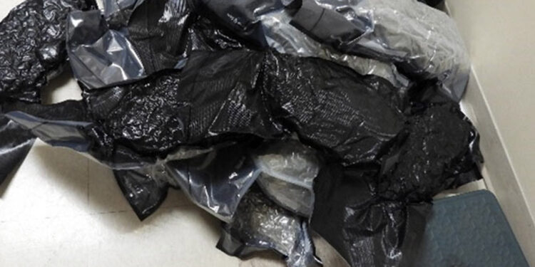 181 kg esrarla Rainbow Bridge sınır kapısında yakalandı