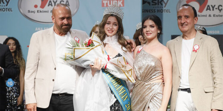 22. Miss Mediterranean Güzellik Yarışması'nın 1'incisi İlsu Demirci