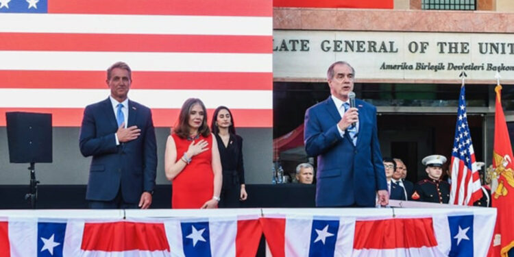 ABD'nin bağımsızlığının yıl dönümü kutlandı