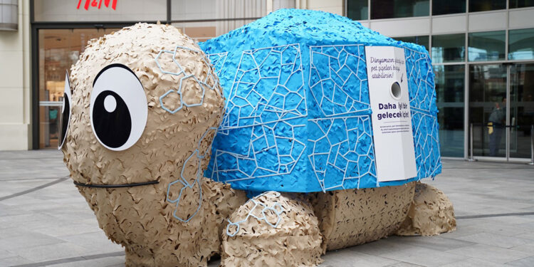 Akasya'dan ‘Pet Avcısı Kaplumbağa’ projesi