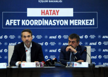 Alparslan Bayraktar ile Yusuf Tekin Hatay'da