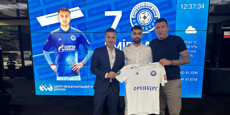 Altınordulu Emircan Gürlük resmen Rusya’da