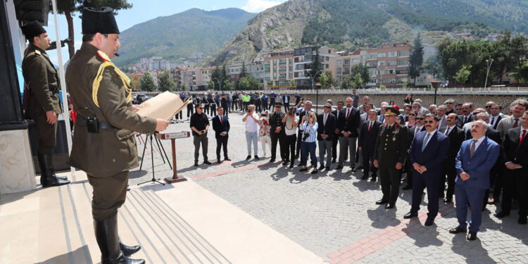 Amasya Tamimi'nin okunuşu ve imzalanışı canlandırıldı