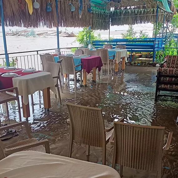 Antalyada yagmur sonrasi dere tastiz - öne çıkan - haberton