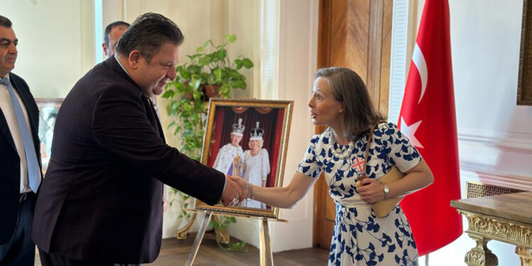 Birleşik Krallık Milli Günü Ankara'da kutlandı