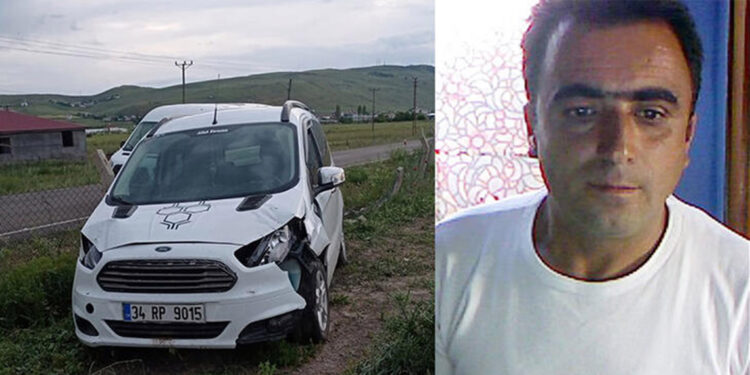 Direksiyonda kalp krizi geçirip kaza yapan sürücü öldü