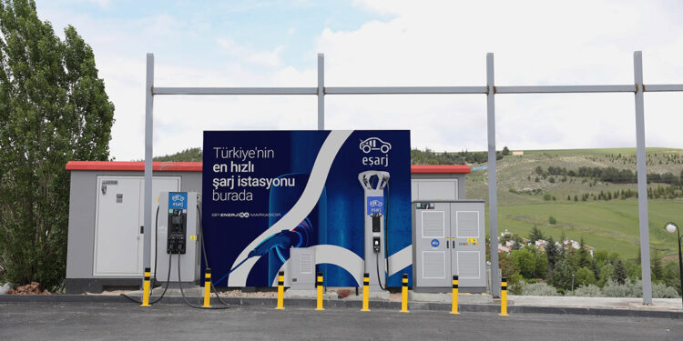 Eşarj, Türkiye’nin en hızlı şarj istasyonunu kurdu