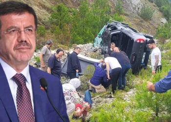 Eski Bakan Nihat Zeybekci kazada yaralandı
