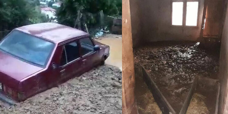 Feke'de şiddetli yağış hayatı olumsuz etkiledi