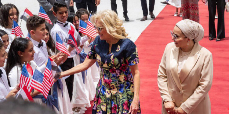 First Lady Jill Biden, Mısır’da