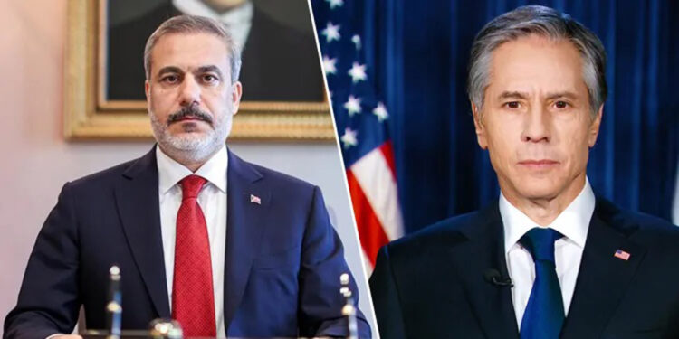 Hakan Fidan ABD Dışişleri Bakanı ile görüştü