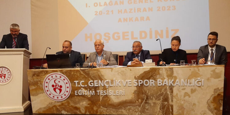 Hasan Öztürk, Spor Branşları Federasyonu başkanı seçildi