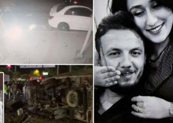 İnci Özparıltılı'nın öldüğü kaza kamerada