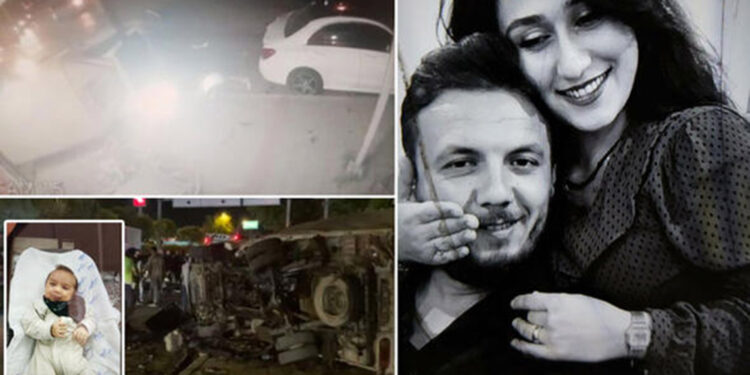 İnci Özparıltılı'nın öldüğü kaza kamerada