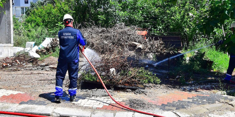 İzmir'de 'Yangına Dirençli Köy' projesi