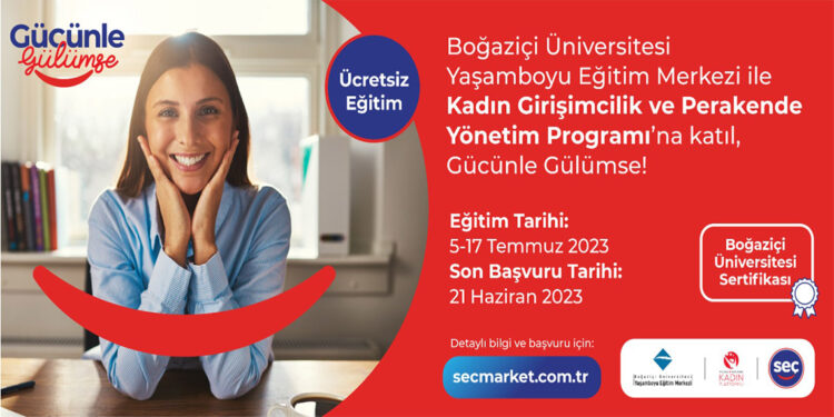 Kadın girişimcilere ‘Gücünle Gülümse’ projesi