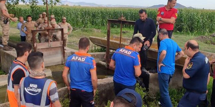 Kayıp olarak aranıyordu, sulama kanalında cesedi bulundu