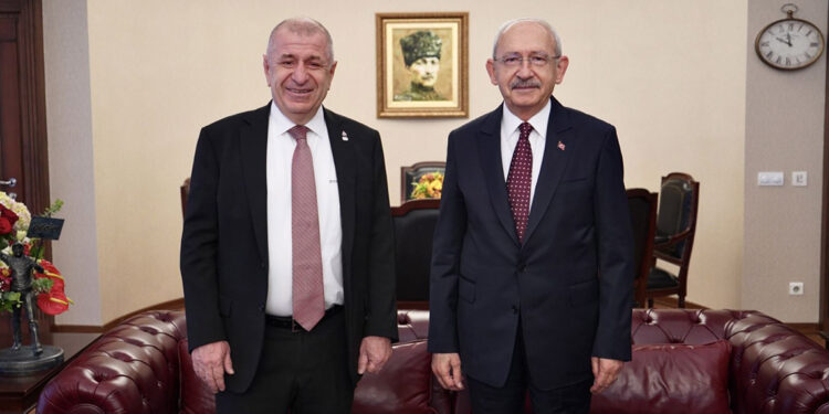 Kılıçdaroğlu Ümit Özdağ ile görüştü