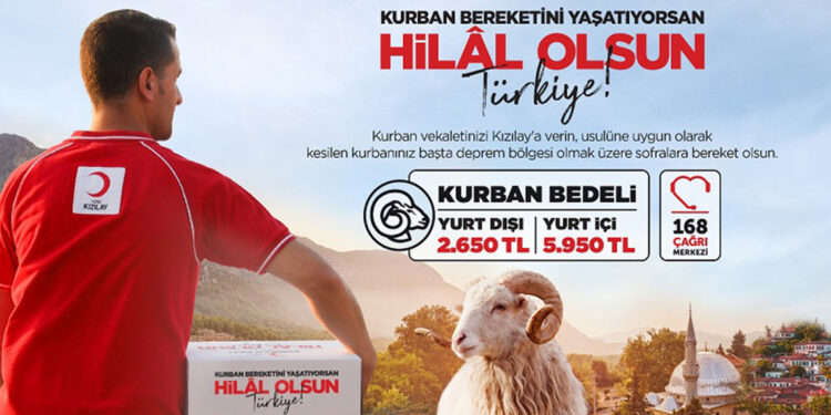 Kızılay kurban vekâleti bedellerini açıkladı
