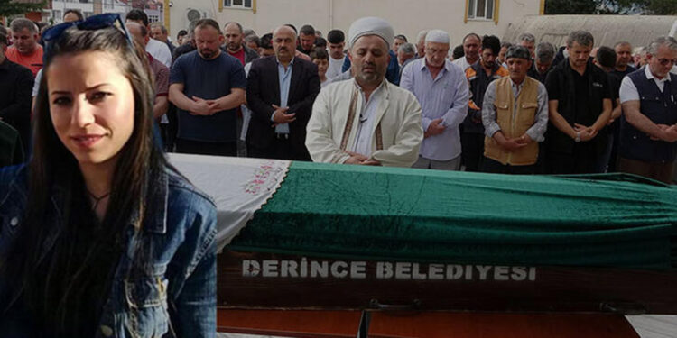 Kocasının döverek öldürdüğü Sinem, toprağa verildi