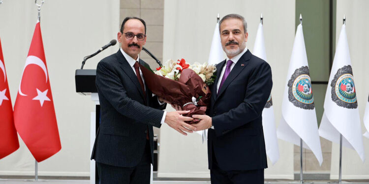 MİT Başkanı İbrahim Kalın, görevi devraldı