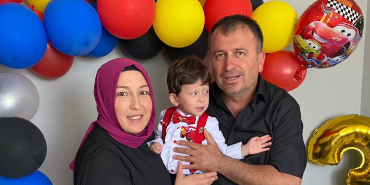 'Mucize bebek' Ömer Özkan, 3 yaşında