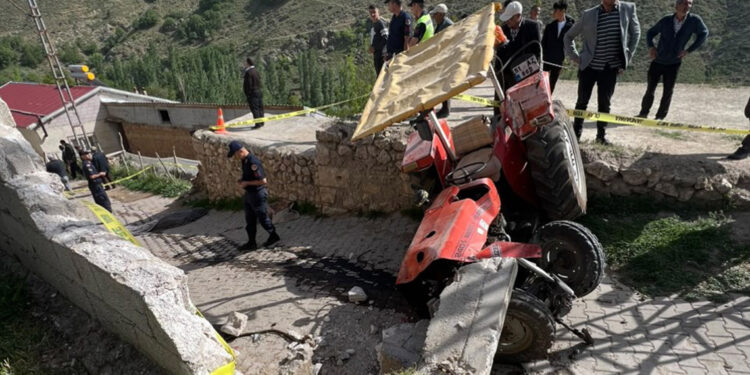 Niğde'de traktör devrildi; 1 ölü, 2 yaralı