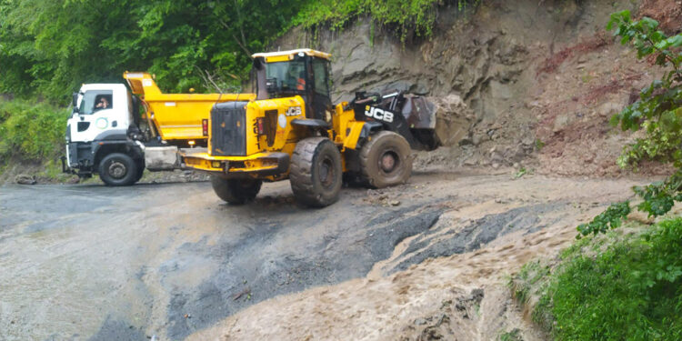 Ordu'da 2 günde 94 noktada heyelan