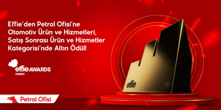 Petrol Ofisi’ne Effie Awards’tan altın ödül