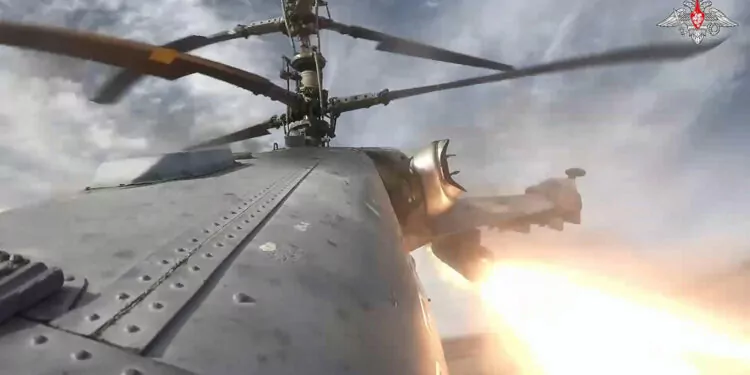 Rusya'ya ait saldırı helikopterleri ukrayna'yı vurdu