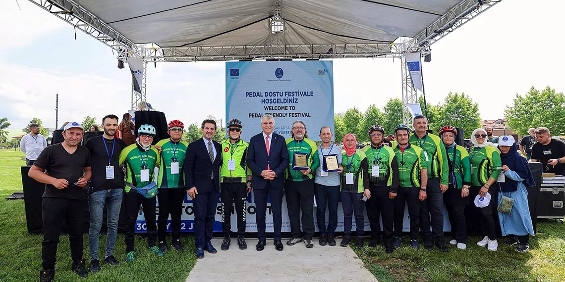 Sakaryada eko turizm rotasinda pedal dostu festivaliw - yerel haberler - haberton