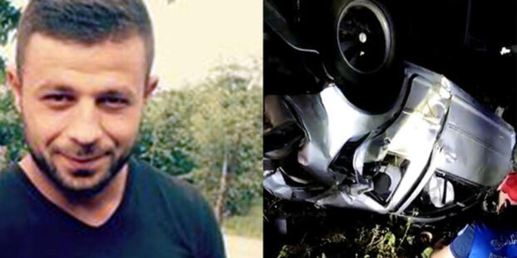 Sakarya'da otomobil takla attı; sürücü öldü, eşi yaralı